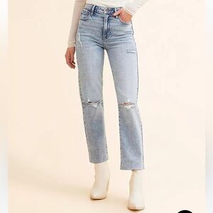 Tracey cropped straight stretch jeans